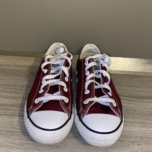 Burgundy Chuck Taylors
